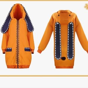 Anime Runa Cosplay Costume Bunny Hoodie Jacket